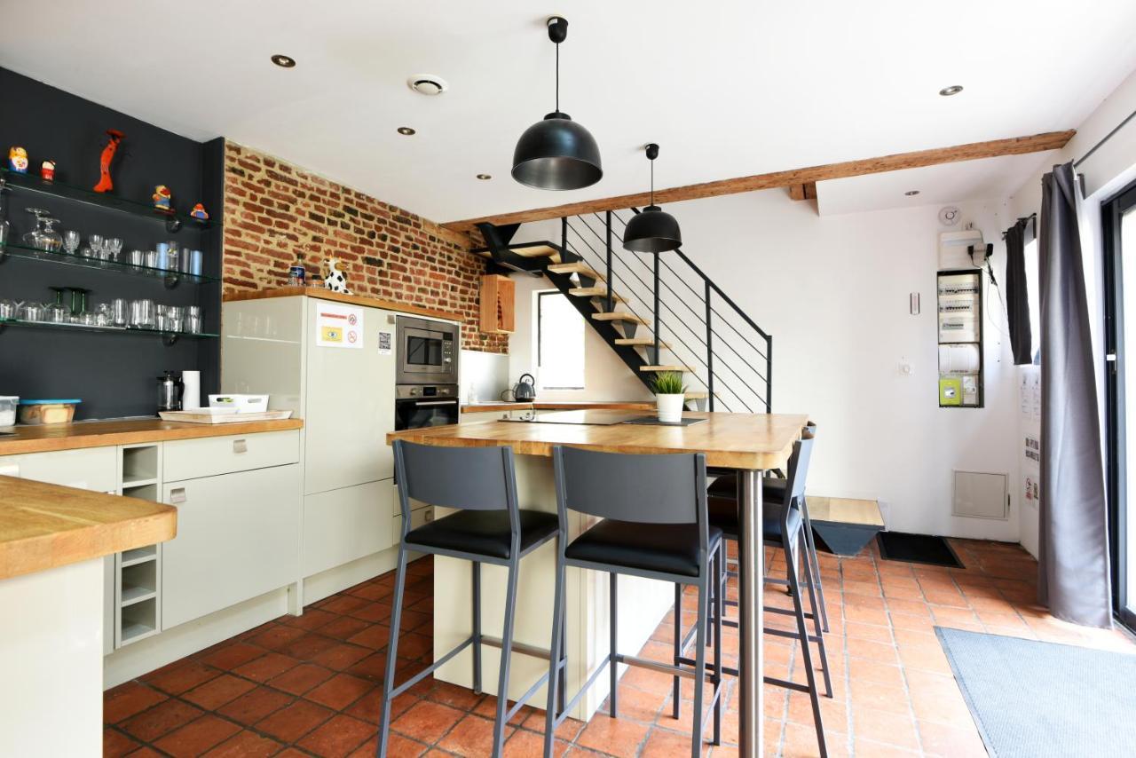 Maison Vieux Lille 3 Chambres Parking Prive 24H24H Acces 외부 사진